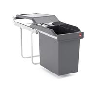 Hailo SingleBox 3650241 Built-In Waste Bin from 30 cm Cabinet Width Dark Grey