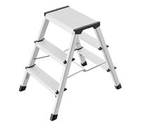Hailo D60 StandardLine Aluminium Folding Steps - Double Step Folding Steps - 2 X