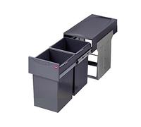Hailo Tandem Built-in Bin 3666 Swing for hinged door cabinets from 300 mm width