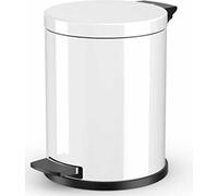 Hailo Waste bin, Metal, White, 28 x 28 x 36 cm