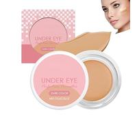 Hailoyearn Eye Brightener Powder, Correttore Illuminante Per Il Contorno Occhi, Occhiaie, Idratante, Correttore A Copertura Totale,Dark Skin