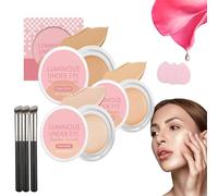 Hailoyearn Under Eye Brightener, Brightening Cream Concealer, Hydrating Color Corrector for Dark Circles, Moisturizing, Long-Lasting Makeup, Natural Coverage Skin Tone Concealer (3MIX)