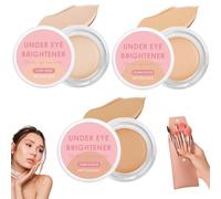Hailoyearn Under Eye Brightener, Hailoyearn Under Eye Concealer, Color Corrector for Dark Circles, Moisturizes and Keeps Makeup Natural, for All Skin Tones (3PCS-Mix)