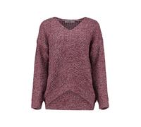 Hailys LS P VK PI44PA Knitted Jumper burgundy M