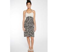Hailys Sleeveless Summer Dress Black Floral