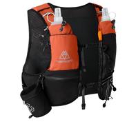 Haimont 8L Trail Running Hydration Vest with Soft Flasks | 2L Bladder Compatible, Bounce-Free Fit, Front Storage, Pole Loops, Whistle