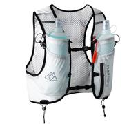 Haimont Lightweight Hydration Vest for Running Women with 2 Water Bottles, 8L Breathable Vest Backpack for Men Women, S, White