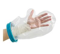 HAIN Adult Arm Cast Cover, Clear Waterproof Shower Bandage Protector with Seal Protection for Hand, Wrist, Finger Wound in Bathing or Shower,100% reusable(Full Size) (Short Arm(380 * 230 * 150))