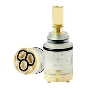 Hain-Yo GL12TD 25mm Ceramic Faucet Cartridge, Single Lever Replacement Part, fit for Jerich 25740, Huntington Brass, Olympia Faucets, Replace 3400009 PBA29799