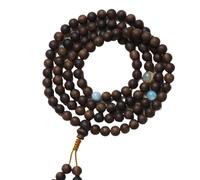 Hainan Green Agarwood Full Oil Sinking Grade 8mm x 108 Beads Sweet Floral Honey-Scented (6mm*108 Beads)