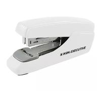 Hainenko IKON F300 Executive Half Strip Flat Clinch Stapler With Integrated Staple Remover White - SP-F300