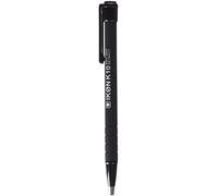 Value Retractable Ball Pen Soft Grip 0.7mm Black (PK12)