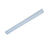 Hainenko Plastic Shatter Resistant Ruler 50 cm Clear