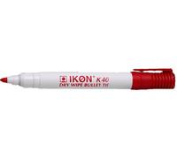 Hainenko Value Bullet Tip Dry Wipe Marker - Red