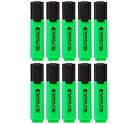 Hainenko Value Flat Barrel Chisel Tip Highlighter - Green