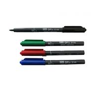Valuex OHP Pen Non-Permanent Medium 0.7mm Line Assorted Colours (Pack 4)