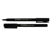 Hainenko Value Medium Permanent Pen for Overhead Projector Sheet - Black (Pack of 10)