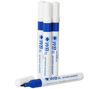 Valuex Whiteboard Marker Bullet Tip 2mm Line Blue (Pack 10)