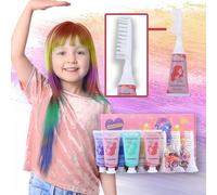 HaiolorPro 6PCS Hair Chalk for Girls & Kids, Temporary Hair Colour Spray for Kids