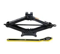 Haipky 2 Ton Scissor Car Jack Kit - Tire Change Tool with Ratchet Handle, Steel Construction, Compact Design for Emergency Use, Ideal for Sedans, SUVs & Light Trucks