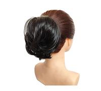 Hair Accessories 1 Pack Messy Bun Pieces Ponytail Hair Extensions Synthetic Donut Bun with Elastic Rubber Band Hair Bun for Women Hair Pieces For Women(1)