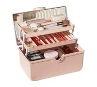 Hair Accessories Box - Dust-Proof Portable Box Organizer for Girls Hair Stuff - Accessories Holder Trays Makeup Storage for Kids Baby Nail Supplies School Craft Home Ties