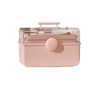 Hair Accessories Box - Dust-Proof Portable Box Organizer for Girls Hair Stuff,Accessories Makeup Case Storage Holder for Baby Nail Supplies Craft Ties Home School Office