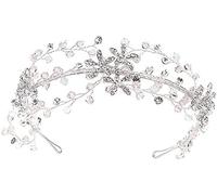 Hair Accessories Crown Vintage Crystal Diamond Bridal Wedding Headband - Rhinestone Jewelry Headdress - Tiara Coronal Big Crown for Fashion Headwear