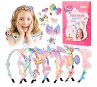 Hair Accessories for Girls - Craft Kits and Toys for Ages 3-8 - Unicorn Gifts for 5-8 Year Old Girls