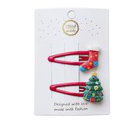 Hair Accessories For Women Hair Clips Children's Christmas Reindeer Clips Christmas Decoration Pins For Children Girls Women Girls Pins Set Clip (C, 6x6x1)