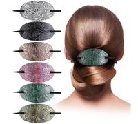 Hair Accessories Hair Clips With Push For Wooden Ponytail And Faux, Stick, Leather, Holders, For Vintage Girls Acrobat Bohemian Bars Women Classical And