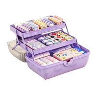 Hair Accessories Organizer: Rotating Holder for Storage, Clear Visual Layout, Construction, Sturdy and Sturdy | Tangle-free Storage for Items