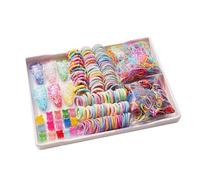 Hair Accessories Set - Ponytail Holder, Rubber Bands, Colourful Fashionable Cute Styling Tools, Multi-scene Accessories for Girls Birthday Parties, Daily School Wear, Gift Collection