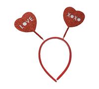 Hair Accessory 2021 Headband Valentine's Day Sequin Head Buckle Party Scenic Concert European And Adult Spring Heart Headband Mini Hair Clips (A, One Size)