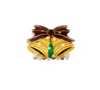 Hair Accessory Christmas Clip with Glitter PVC Design, F