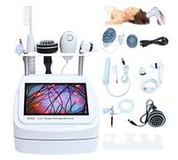 Hair Analyzer, 5 in 1 Multifunctional Scalp Care Instrument with Nanometer Spray, 10-inch Screen, Anti-Hair Loss Detector for Hair Salon