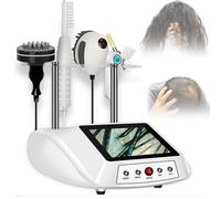 Hair Analyzer, 8-Inch Skin Scalp Detector with LCD Screen, 200X Digital Microscope for Analyzing Scalp Problems, Professional Hair Follicle Analyzer