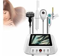 Hair Analyzer and Scalp Detector - 8 Inch HD Tester for Skin Diagnosis and Hair Follicle Analysis - Digital Microscope for Scalp and Hair Health