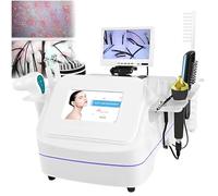 Hair Analyzer, Digital Microscope Scalp Detector with LCD Screen & 7 Handles for Salon Spa, Skin Diagnosis System for Hair and Scalp Health