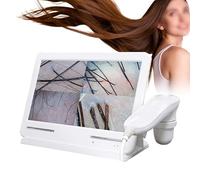 Hair Analyzer Machine - Diagnostic Scalp Analysis Scanner with 11 Inch LCD Screen for Follicle Health Evaluation