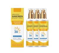 Hair and Scalp Protection Spray SPF 30, Premium Sun Protection Spray, Non-Greasy UV Protection for Hair and Scalp, Scalp Sun Protection, Maintains the Vitality and Moisture of the Hair (3)
