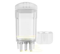 Hair Applicator - ABS 2.5 × 2.7 × 6.3 cm | Root Applicator Comb with Rolling Ball Design, Hair Massage Brush, Even Oil Distribution, Dispenser