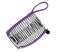 Hair Banana Comb - 7.5cm Metal Clip, 20 Teeth Secure Grip Holder | Durable Styling Accessory for Thick Curly Hairs Women Girls Everyday Wear Gift Salon Tool Lightweight Strong Hold Classic Design