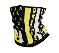 Hair Band America Flag Fight Childhood Cancer Awareness Universal Pañuelo De Cabeza Multifunctional Pasamontañas For Sports Climbing Women