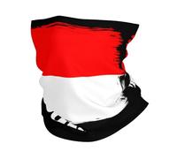 Hair Band Indonesian Indonesia Flag Headwear Absorbent Tube Scarf For Sports, Motorcycling, Running