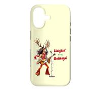Hair Band Loving Reindeer Sleighing The Holidays Christmas Case for iPhone 17