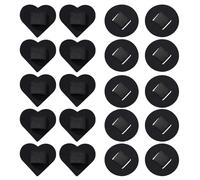 Hair Band Pad - 20 Piece Felt Base, Elastic Headbands with Decoration Pads, Tea Party Headband Craft Kit, Vanity Bathroom Travel Use, Headband Decoration Supplies for Women Girls Tea Party