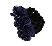 Hair Band Set - 8x8x5cm Flower Net Bag Hair Accessories - French Barrette Hair Clip - for Parties, Weddings, Performances, And Other Casual Or Formal Events