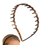 Hair Band with Teeth, Elegant Headband for Women | Non-Slip Headband with Teeth, for Work, School, Home, Wedding, Travel, Holiday, Beach, Running