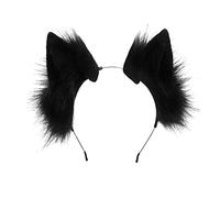 Hair Band Women Hairwrap Hair Clasp Head Band Devil Style Decorative Hollow Floral Adjustable Design Suitable for Birthday, Black 2